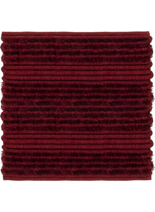 Heckett & Lane Badmat Solange Rood - Katoen/Polyester