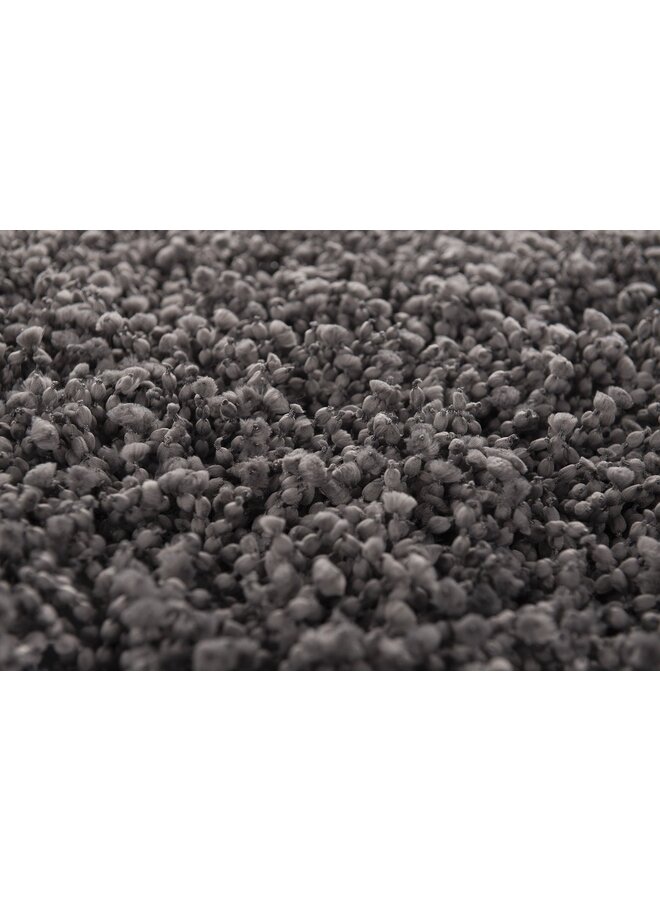 Heckett & Lane Badmat Onda Antraciet - Katoen/Polyester