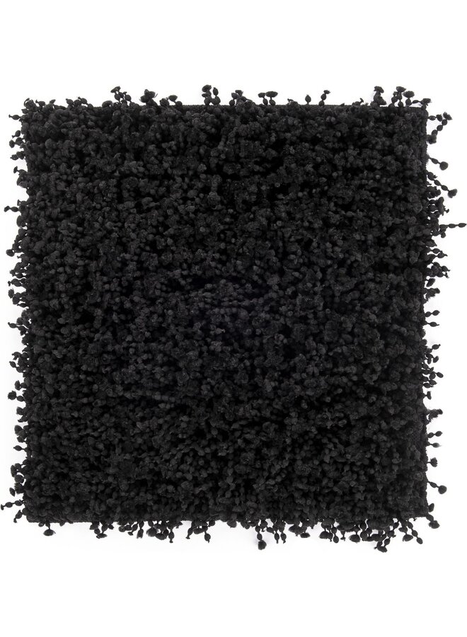 Heckett & Lane Badmat Onda Zwart - Katoen/Polyester