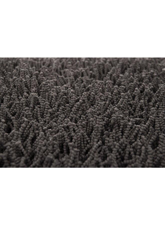 Heckett & Lane Badmat Busto Antraciet - Katoen/Polyester