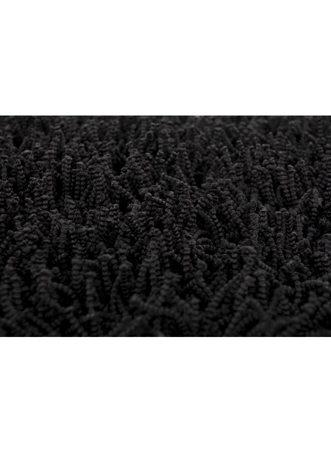 Heckett & Lane Badmat Busto Zwart - Katoen/Polyester