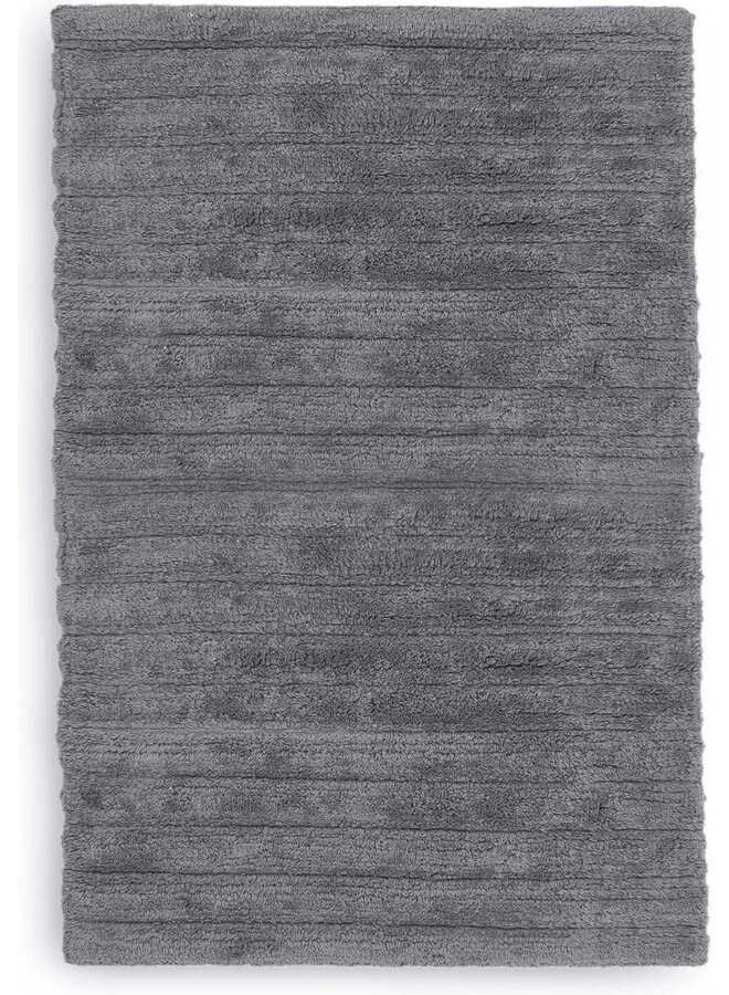 Badmat Vivienne Antraciet - Katoen