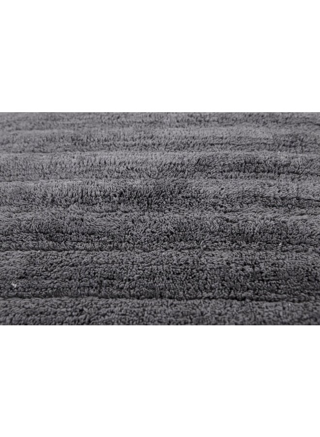 Heckett & Lane Badmat Vivienne Antraciet - Katoen