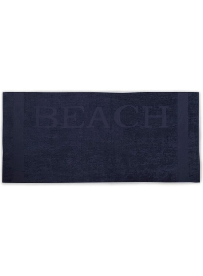 Strandlaken Beach Navy - 100x200 - Velours