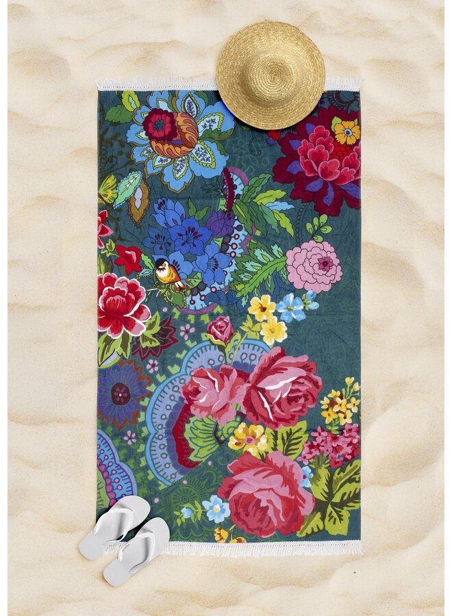 Happiness Strandlaken Mandy Groen - 100x180 - Velours