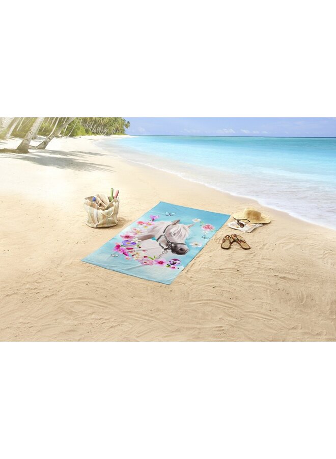 Good Morning Strandlaken My Beauty Multi - 75x150 - Velours