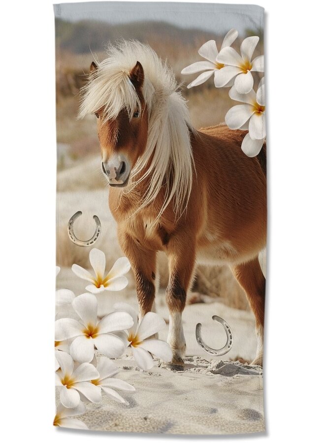 Good Morning Strandlaken Fabi Zand - 75x150 - Velours