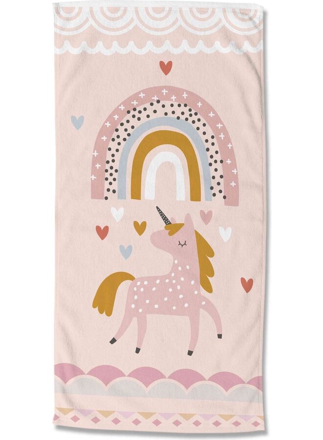 Strandlaken Kids Unilove Multi - Velours