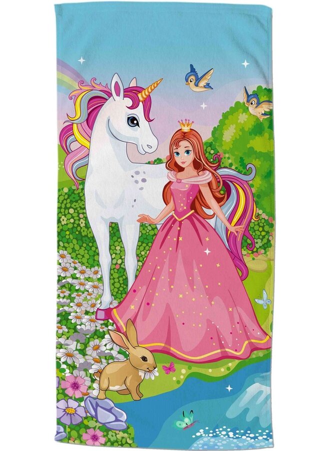 Strandlaken Fairytale Multi - 75x150 - Velours