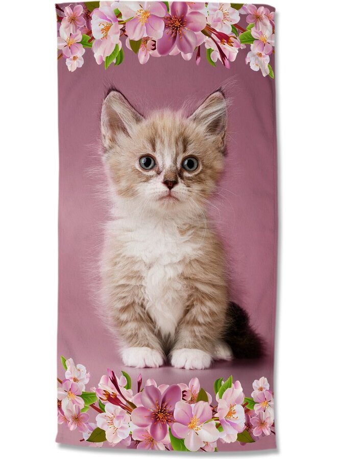 Good Morning Strandlaken Look Roze - 75x150 - Velours