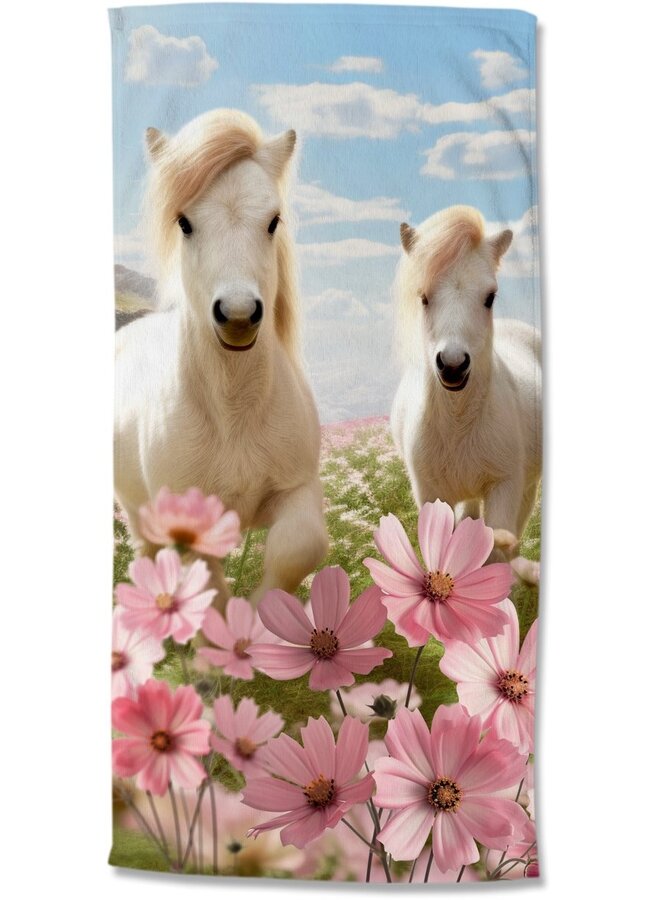 Strandlaken Philou Roze - 75x150 - Velours