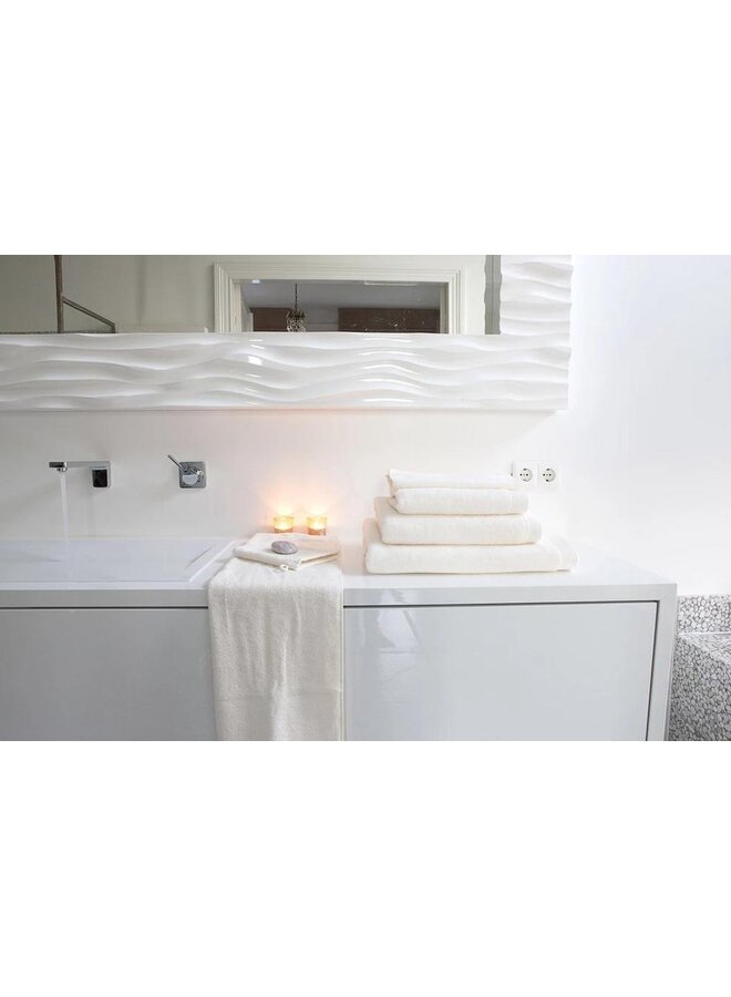 Heckett & Lane Strandlakens Premium (Set Van 2) Ecru - 90x180 - Badstof Katoen