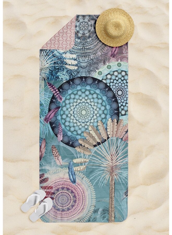 HIP Badlaken/Strandlaken Kanya Multi - 75x180 - Microvezel