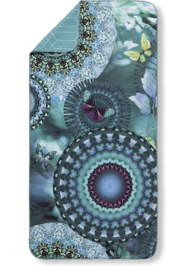 Badlaken/Strandlaken Luciano Petrol - 75x180 - Microvezel