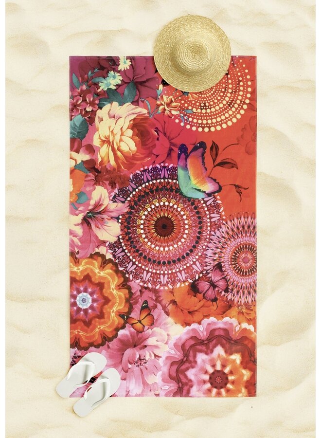 HIP Strandlaken Ziva Multi - 100x180 - Velours