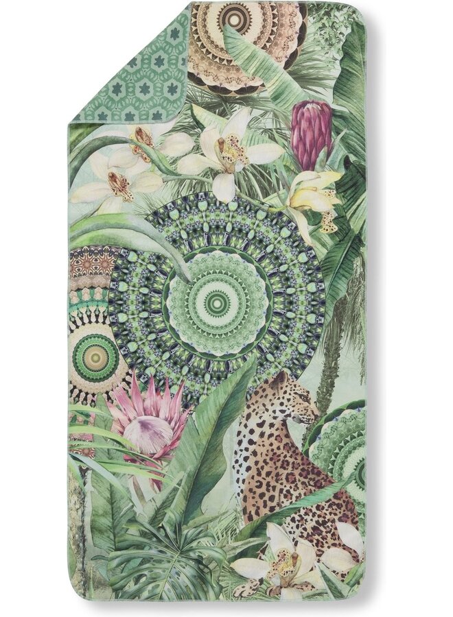 HIP Strandlaken Abhita Groen - 100x180 - Velours