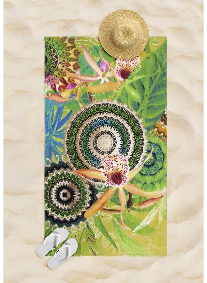 HIP Strandlaken Yissa Multi - 100x180 - Velours