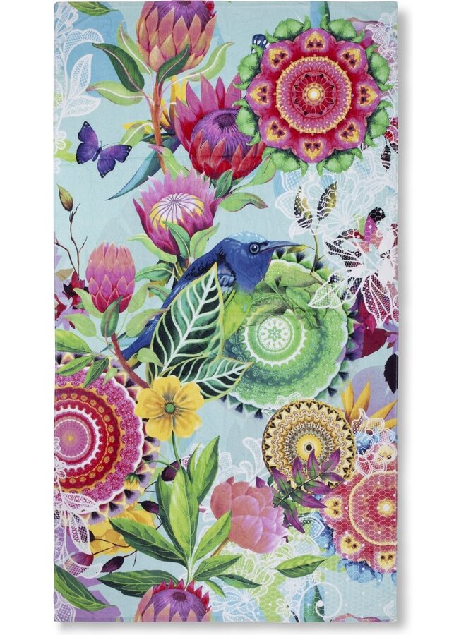 Strandlaken Chess Multi - 100x180 - Velours