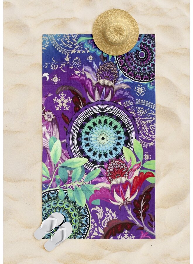 HIP Strandlaken Axelle Multi - 100x180 - Velours