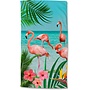 Good Morning Strandlaken Flamingo Multi - Velours