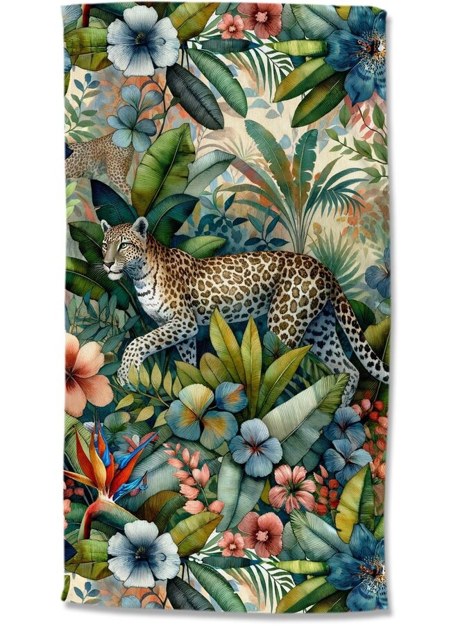 Strandlaken Raza Multi - 100x180 - Velours