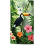 Good Morning Strandlaken Rainforest Groen - 100x180 - Velours