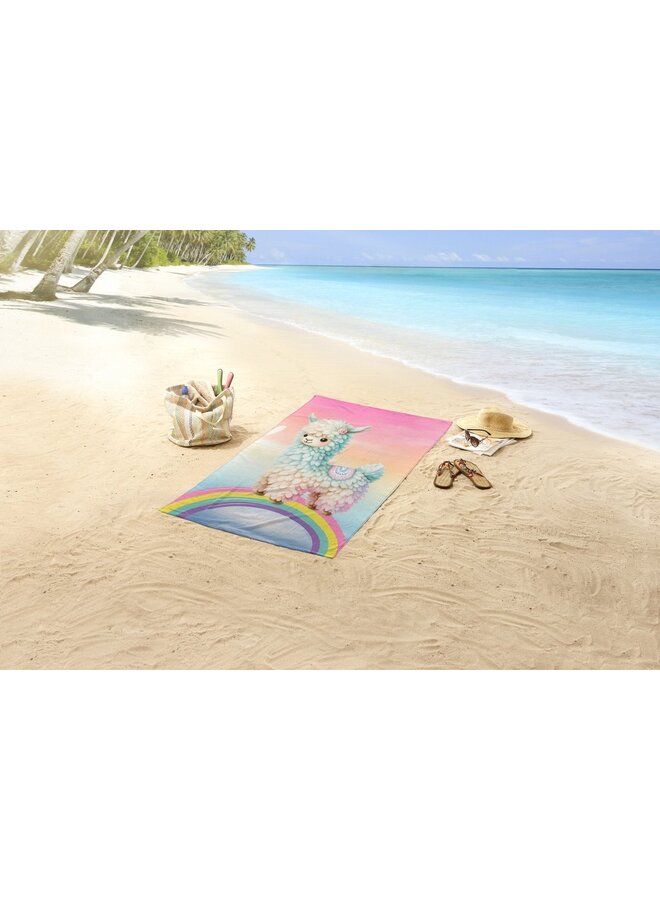 Good Morning Strandlaken Chico Multi - 100x180 - Velours