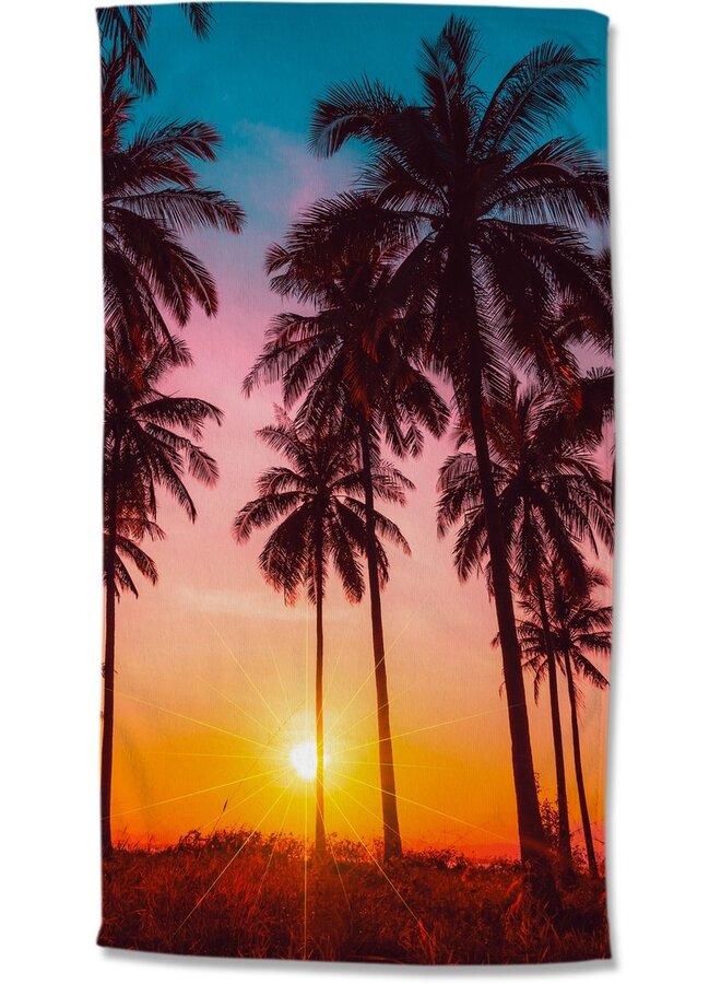 Good Morning Strandlaken Bora Bora Multi - 100x180 - Velours