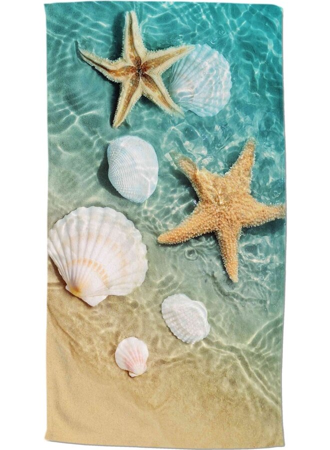 Good Morning Strandlaken Beachvibe Multi - 100x180 - Velours