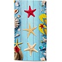 Good Morning Strandlaken Beachy Blauw - 100x180 - Velours