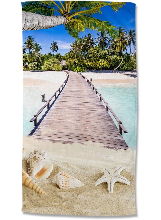 Strandlaken Moana Multi - 100x180 - Velours
