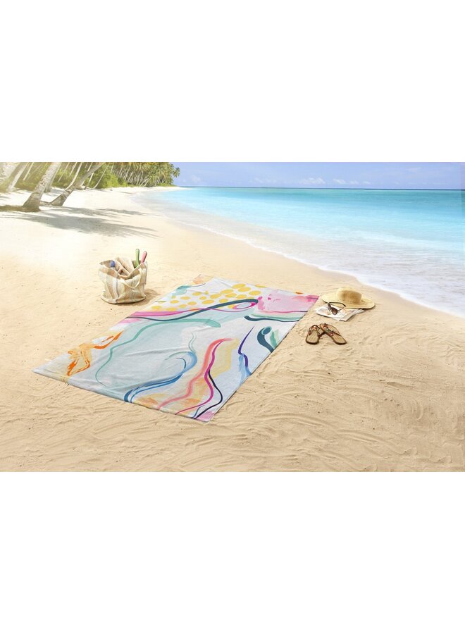 Good Morning Strandlaken Magic Multi - 100x180 - Velours