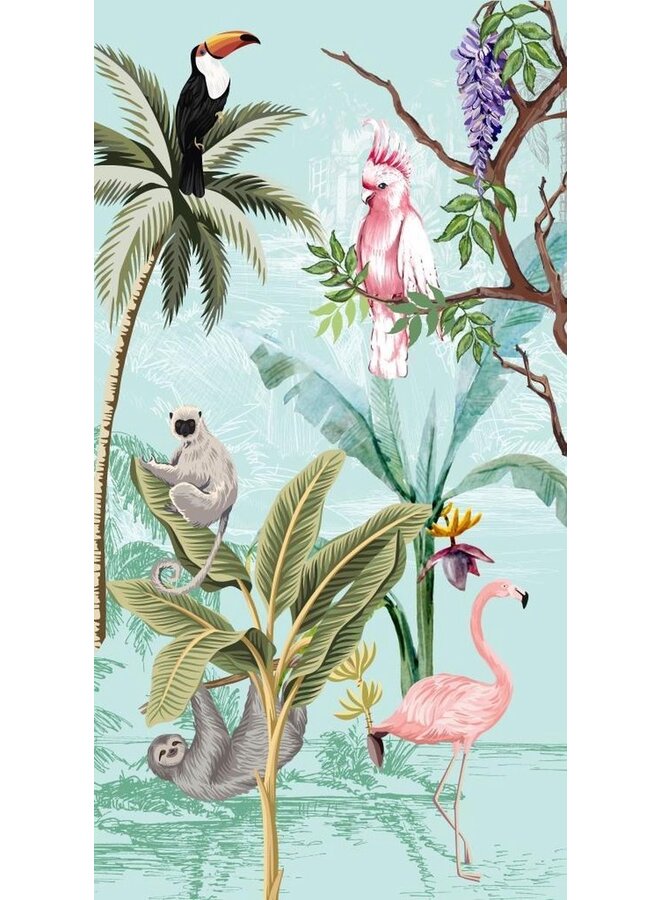 Good Morning Velours Kids Strandlaken - 75x150