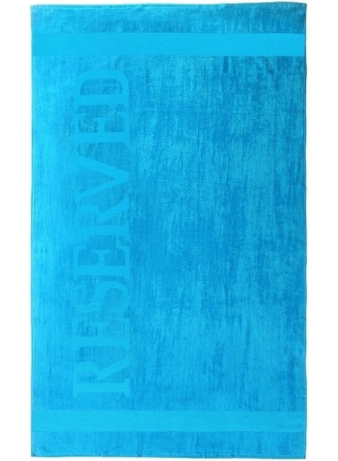 Lucca Strandlaken Reserved Aqua - Velours