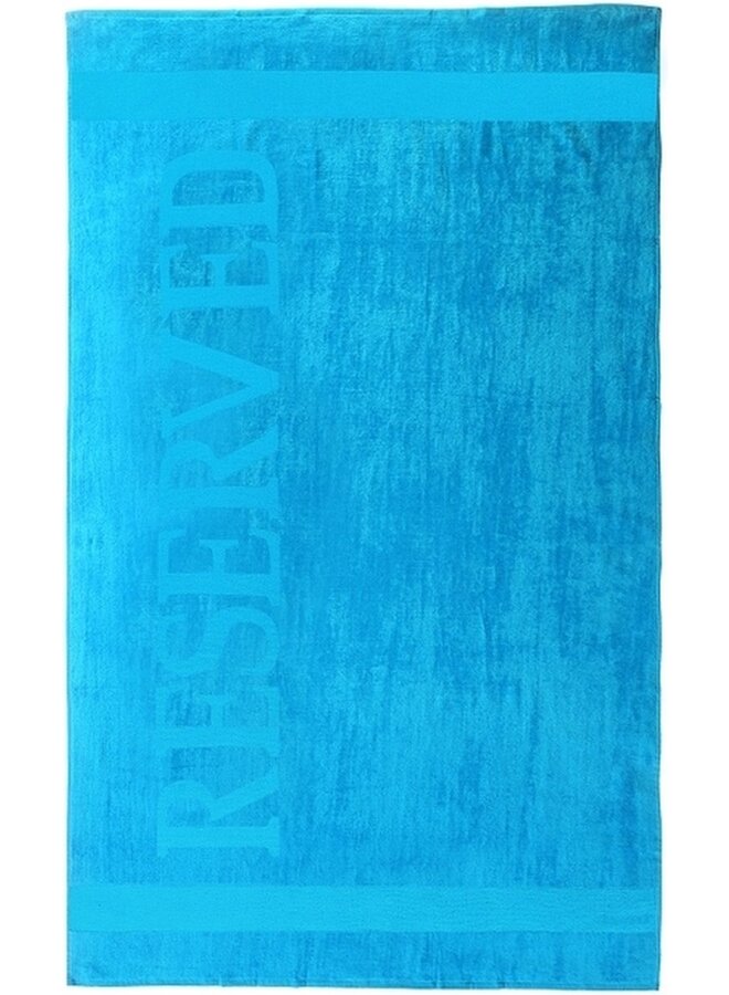 Strandlaken Reserved Aqua - 100x180 - Velours