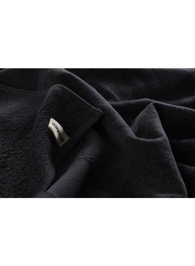 Lucca Strandlaken Reserved Zwart - 100x180 - Velours