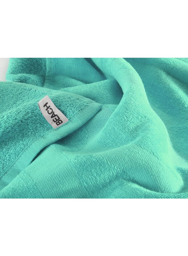 Lucca Velours Strandlaken Groen - 100x200