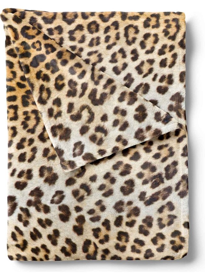Plaid Leopard - 140x200 - Polyester