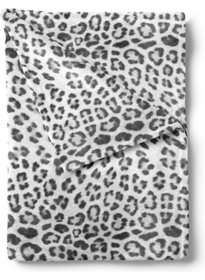 Plaid Snow Leopard - Polyester