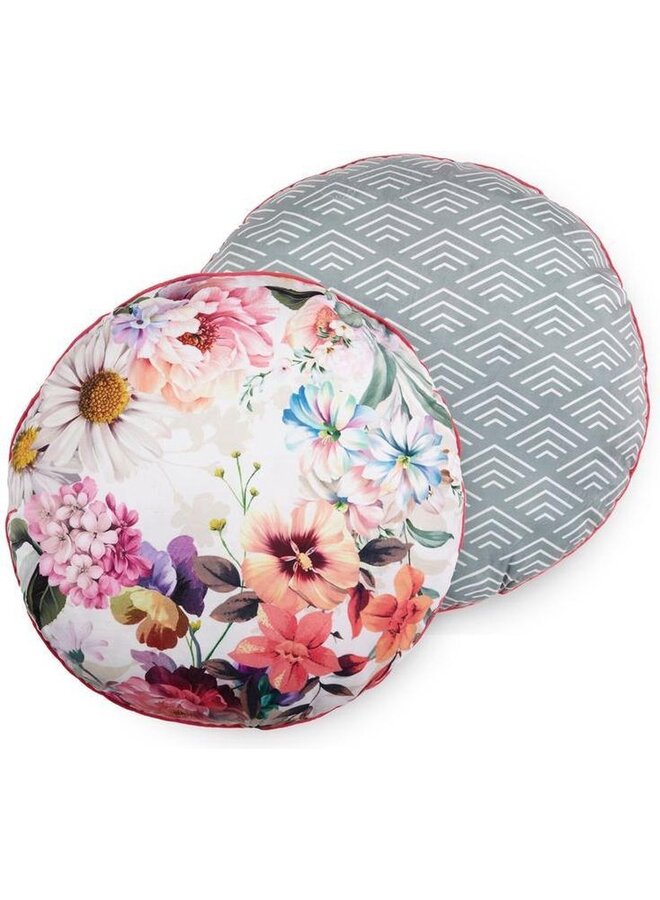 Descanso Sierkussen Gevuld Novara Creme - 55 CM - Velvet