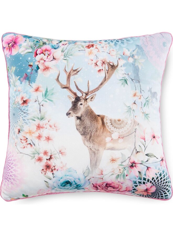 HIP Sierkussen Gevuld Desna Multi - 50x50 - Velvet