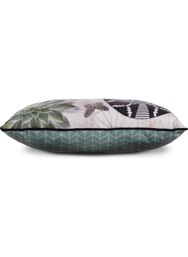 HIP Sierkussen Gevuld Skylar Multi - 48x48 - Velvet