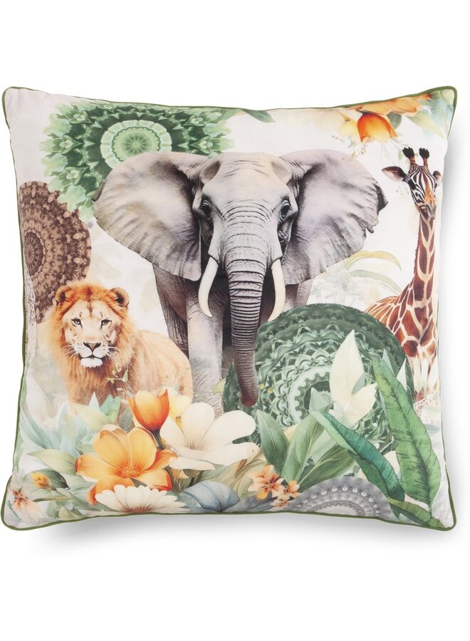 HIP Sierkussen Gevuld Sagadar Groen - 48x48 - Velvet