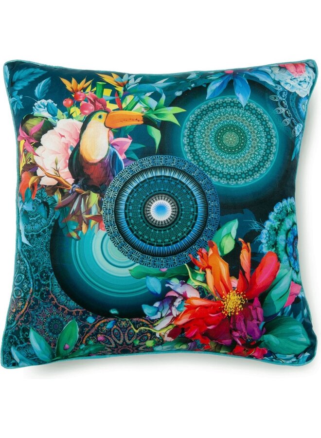 HIP Sierkussen Gevuld Cailani Multi - 48x48 - Velvet