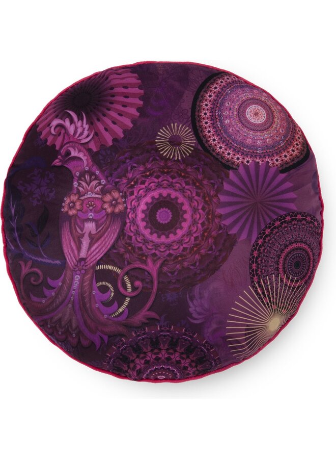 HIP Sierkussen Gevuld Miska Bordeaux - 55 CM - Velvet