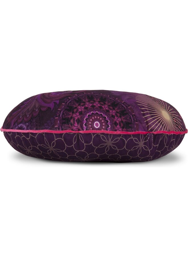 HIP Sierkussen Gevuld Miska Bordeaux - 55 CM - Velvet
