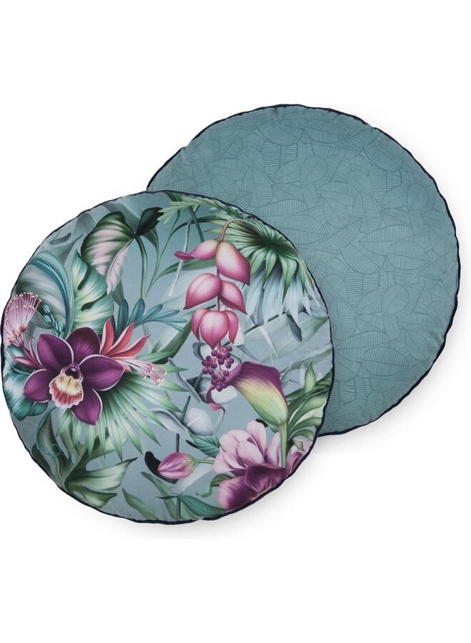 Sierkussen Gevuld Allison Groen - 55 CM - Velvet