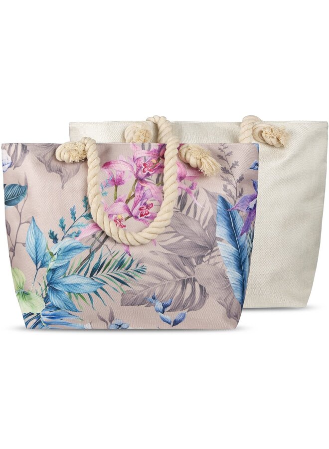 Descanso Strandtas/Handtas Mae Zand - 43x60 - Linnen