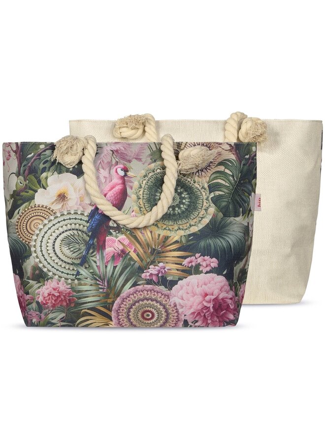 Strandtas/Handtas Palay Groen - 43x60 - Linnen