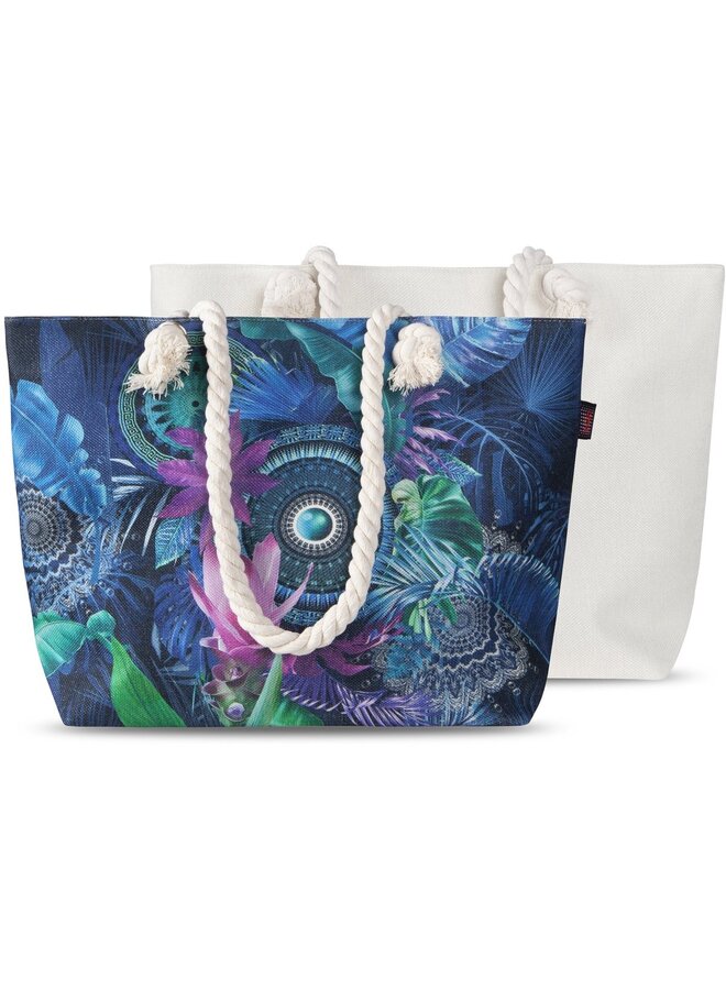 HIP Strandtas/Handtas Zehra Multi - 43x60 - Linnen